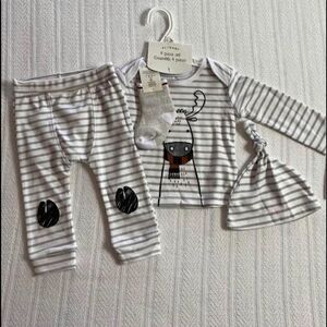 PL BABY BOY 4 Piece Matching Outfit. New with Tags!
